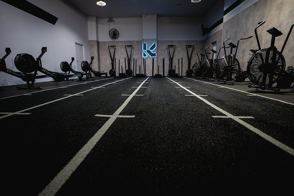 Pista de sprint del club KOR Training Club